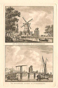 PURMEREND Purmerpoort en Beemsterpoort - KF Bendorp - 1793