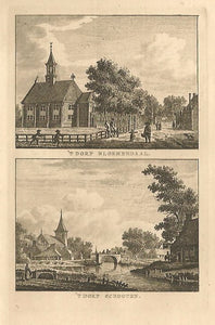 BLOEMENDAAL en SCHOTEN - KF Bendorp - 1793