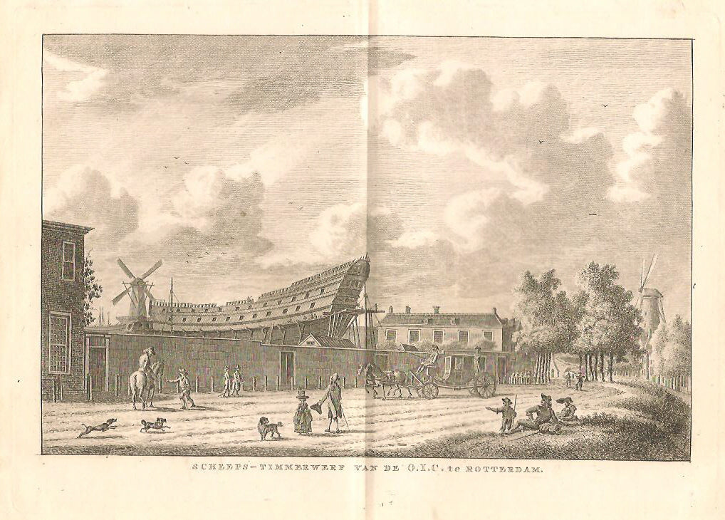 ROTTERDAM VOC: Scheepstimmerwerf - KF Bendorp - 1793