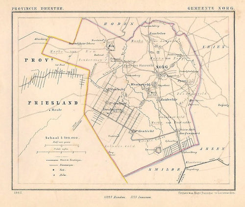 NORG - Kuijper/Suringar - 1865