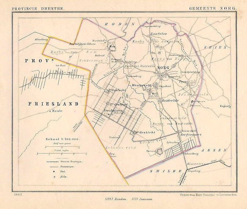 NORG - Kuijper/Suringar - 1865
