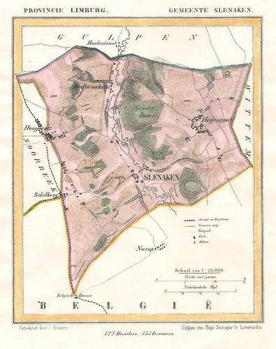 SLENAKEN - Kuijper/Suringar - ca. 1867