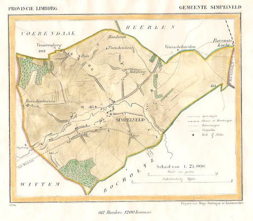 SIMPELVELD - Kuijper/Suringar - 1866
