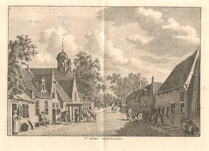 DRIEWEGEN Gezicht op het dorp - KF Bendorp - 1793