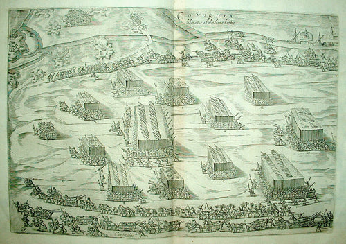 COEVORDEN Ontzet 1594 door Maurits - JJ Orlers & H van Haestens - 1624