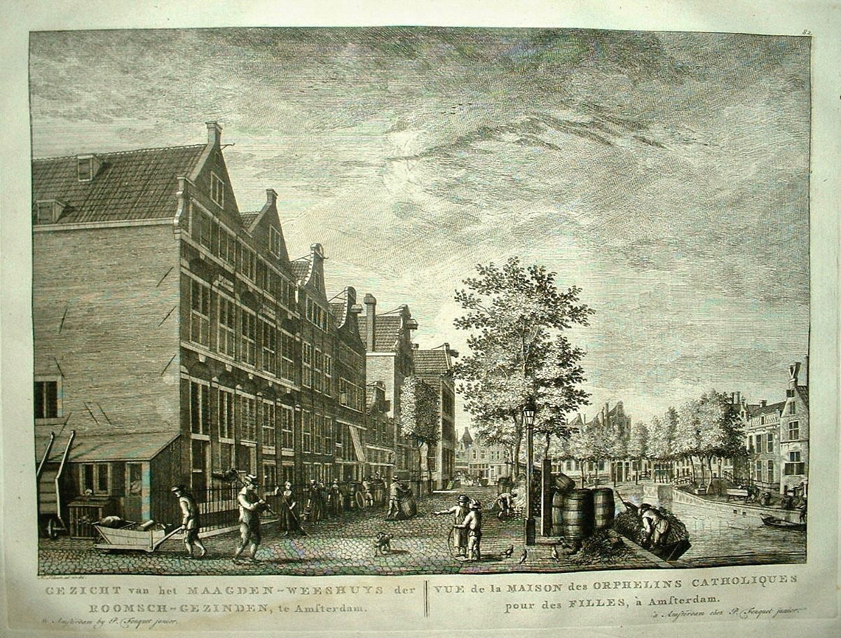 AMSTERDAM Spui Maagdenhuis - P Fouquet - 1783