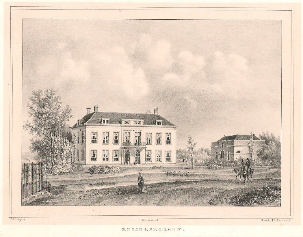 DEN HAAG Reigersbergen - PJ Lutgers / JD Steuerwald - 1855