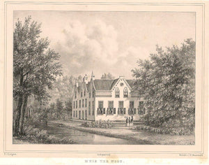 DEN HAAG Huis ter Noot - PJ Lutgers / JD Steuerwald - 1855
