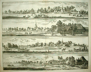 AMSTELVEEN SLOTEN SLOTERDIJK OSDORP - C Commelin - 1693