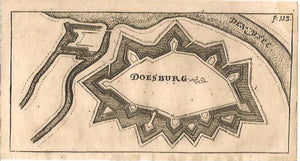 DOESBURG - J Grybius - 1672