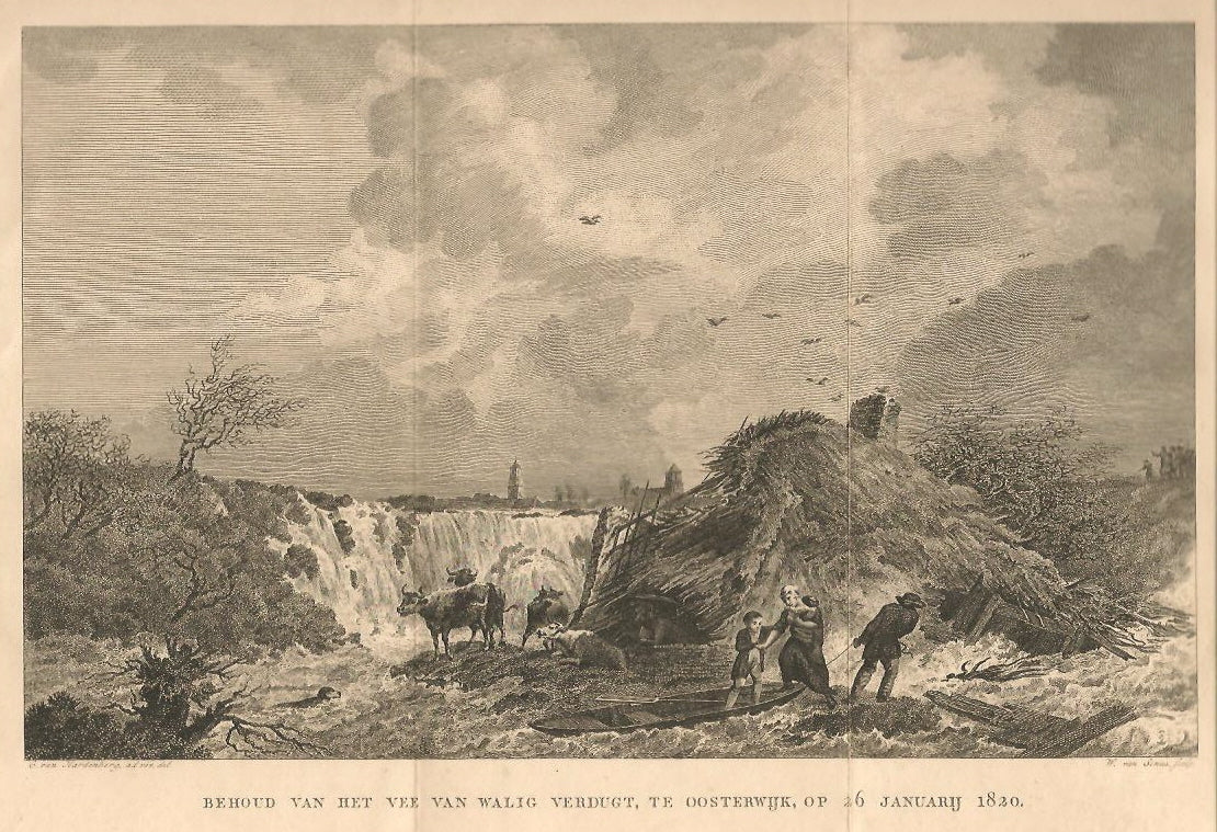 OOSTERWIJK LEERDAM - C van Hardenberg / W van Senus - 1820