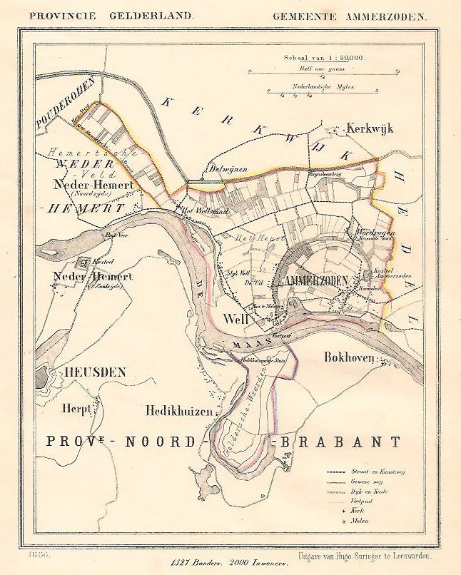 AMMERZODEN - Kuijper/Suringar - 1866