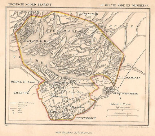 MADE en DRIMMELEN - J Kuijper / H Suringar - 1867