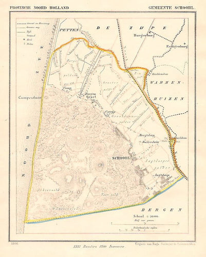 SCHOORL - J Kuijper / H Suringar - 1866