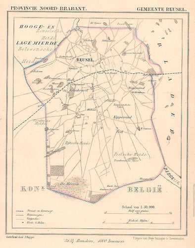 REUSEL - J Kuijper / H Suringar - ca. 1867