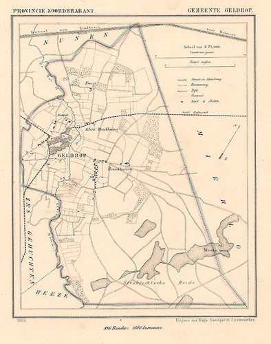 GELDROP - J Kuijper / H Suringar - 1866