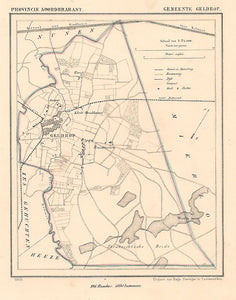 GELDROP - J Kuijper / H Suringar - 1866