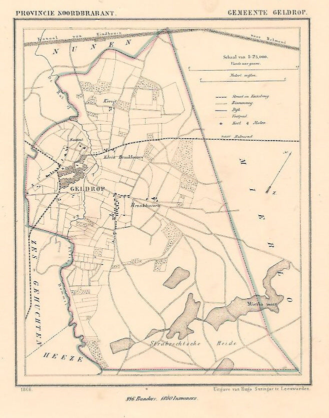 GELDROP - J Kuijper / H Suringar - 1866