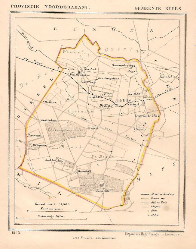 BEERS - J Kuijper / H Suringar - 1865