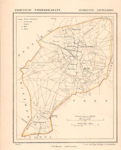 NISTELRODE - J Kuijper / H Suringar - 1865