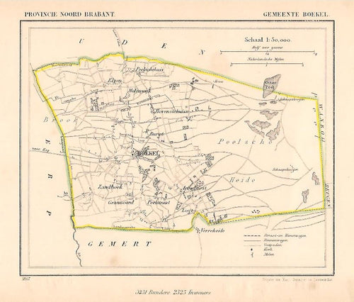 BOEKEL - J Kuijper / H Suringar - 1867