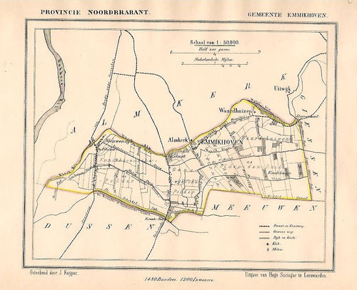 EMMIKHOVEN - J Kuijper / H Suringar - ca. 1867