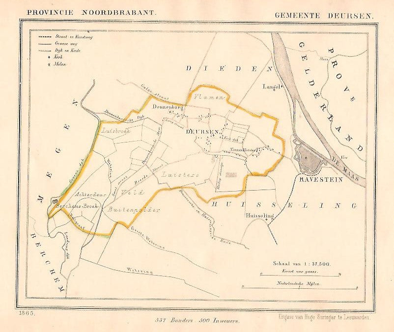 DEURSEN - J Kuijper / H Suringar - 1865