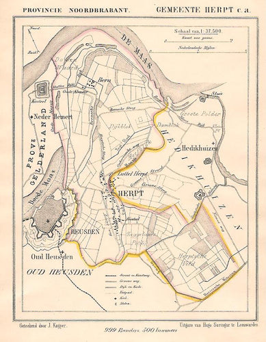 HERPT - J Kuijper / H Suringar - ca. 1867