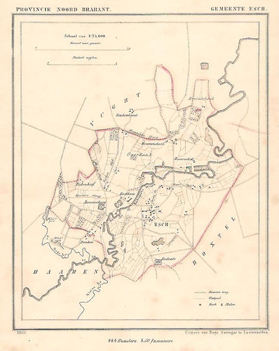 ESCH - J Kuijper / H Suringar - 1866