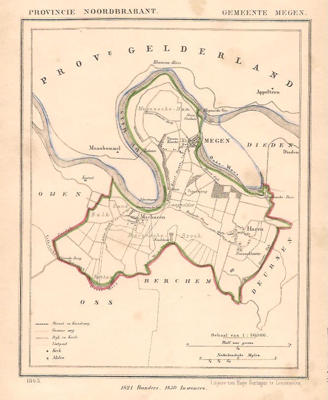 MEGEN - J Kuijper / H Suringar - 1865