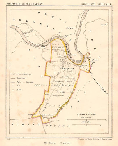 LITHOIJEN - J Kuijper / H Suringar - 1866