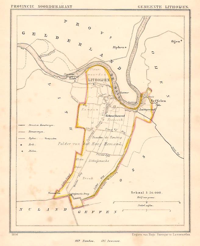 LITHOIJEN - J Kuijper / H Suringar - 1866
