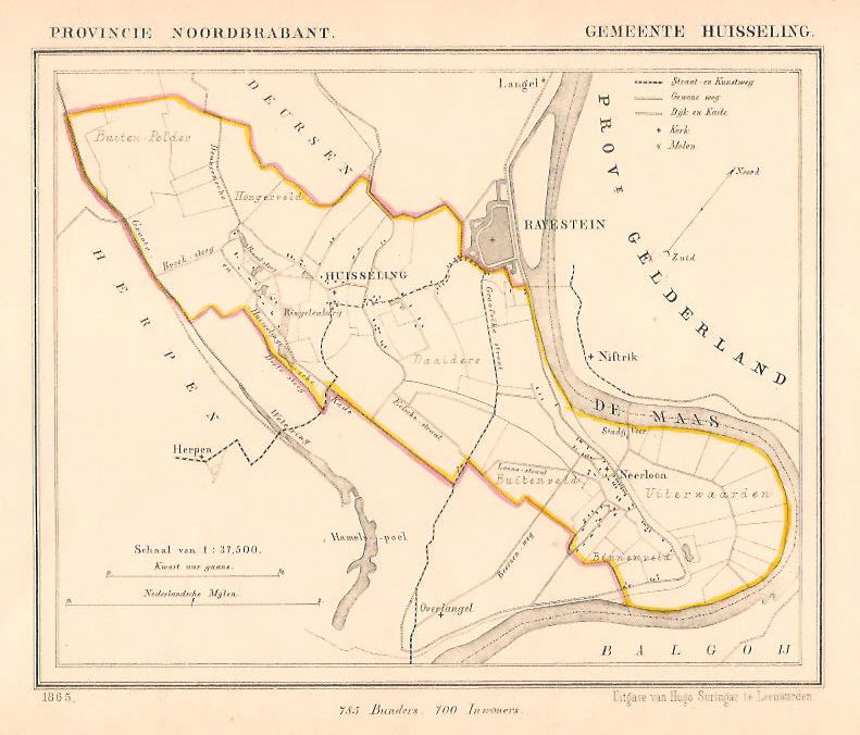 HUISSELING - J Kuijper / H Suringar - 1865
