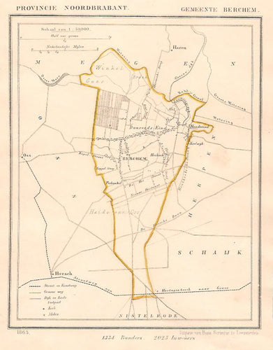 BERCHEM - J Kuijper / H Suringar - 1865