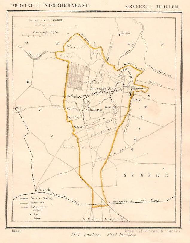 BERCHEM - J Kuijper / H Suringar - 1865