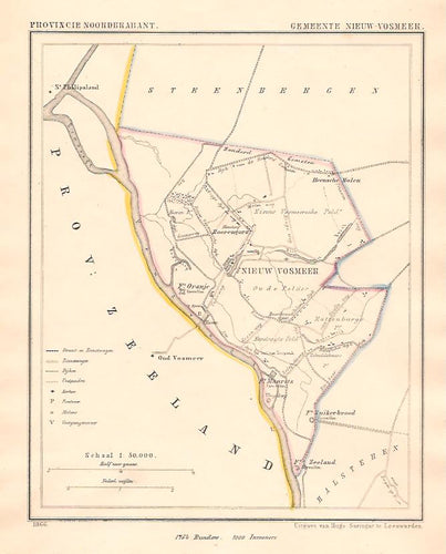 NIEUW-VOSMEER - J Kuijper / H Suringar - 1866