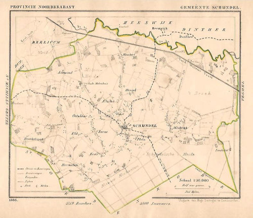 SCHIJNDEL - J Kuijper / H Suringar - 1866