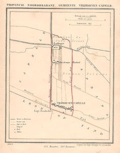 VRIJHOEVEN - CAPELLE - J Kuijper / H Suringar - 1865