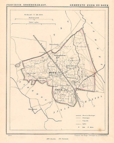 BEEK EN DONK - J Kuijper / H Suringar - 1866