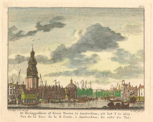 AMSTERDAM Haringpakkerstoren - W Writs - 1772