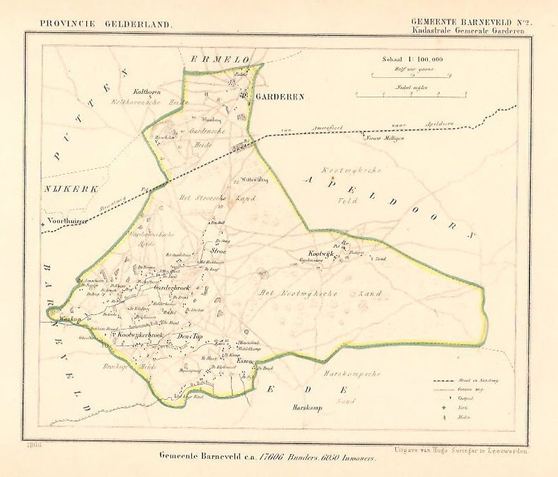 GARDEREN - J Kuijper / H Suringar - 1866