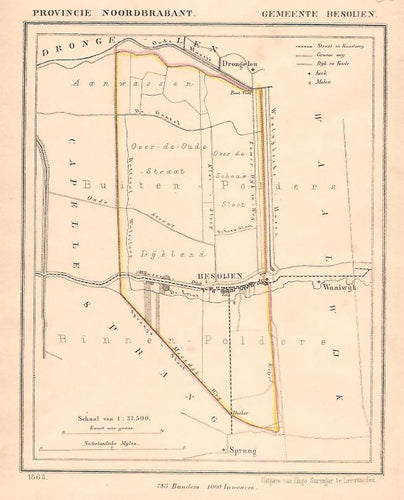 BESOIJEN - J Kuijper / H Suringar - 1865