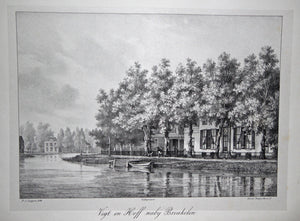 BREUKELEN Vecht en Hoff - Lutgers / Desguerrois & Co - 1836