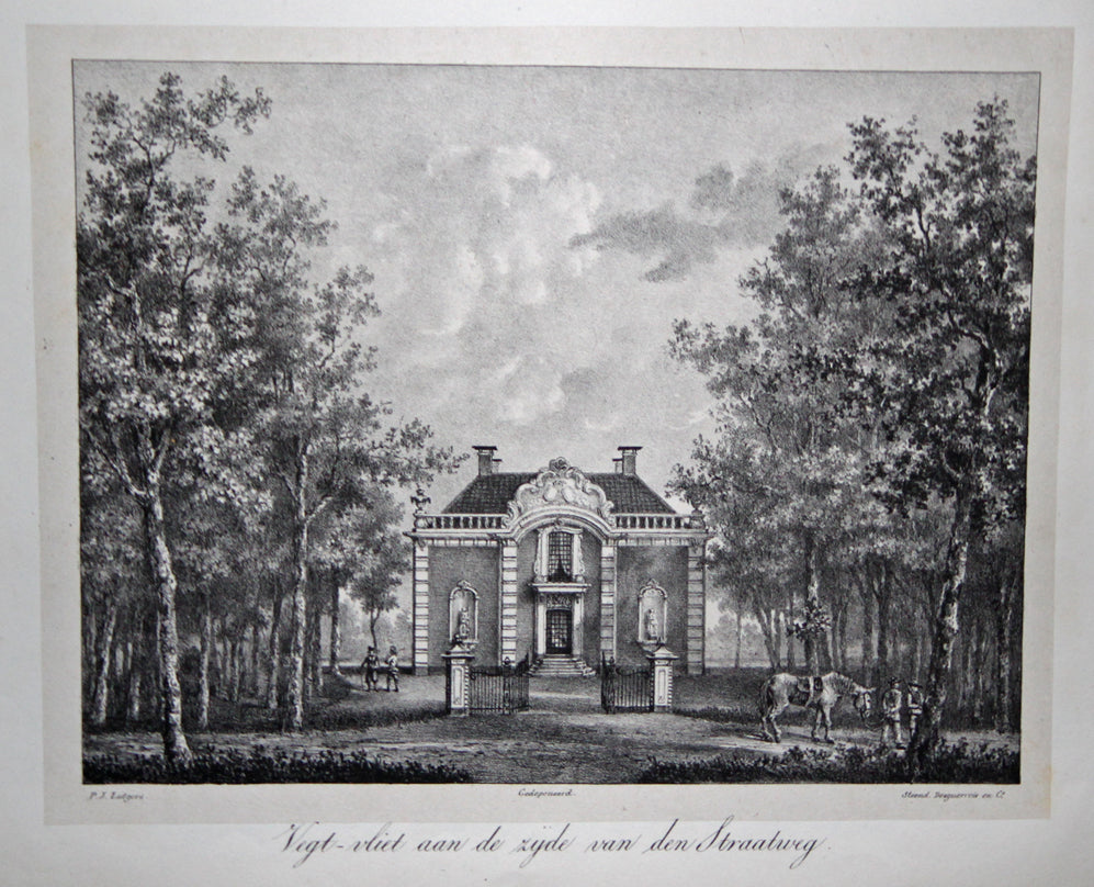 BREUKELEN Vechtvliet - Lutgers / Desguerrois & Co - 1836