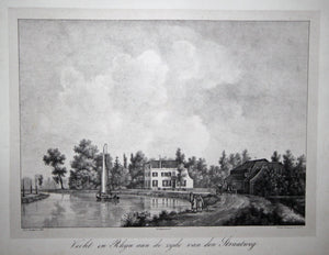 BREUKELEN Vecht en Rhijn - Lutgers / Desguerrois & Co - 1836