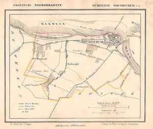 WOUDRICHEM - J Kuijper / H Suringar - ca. 1867