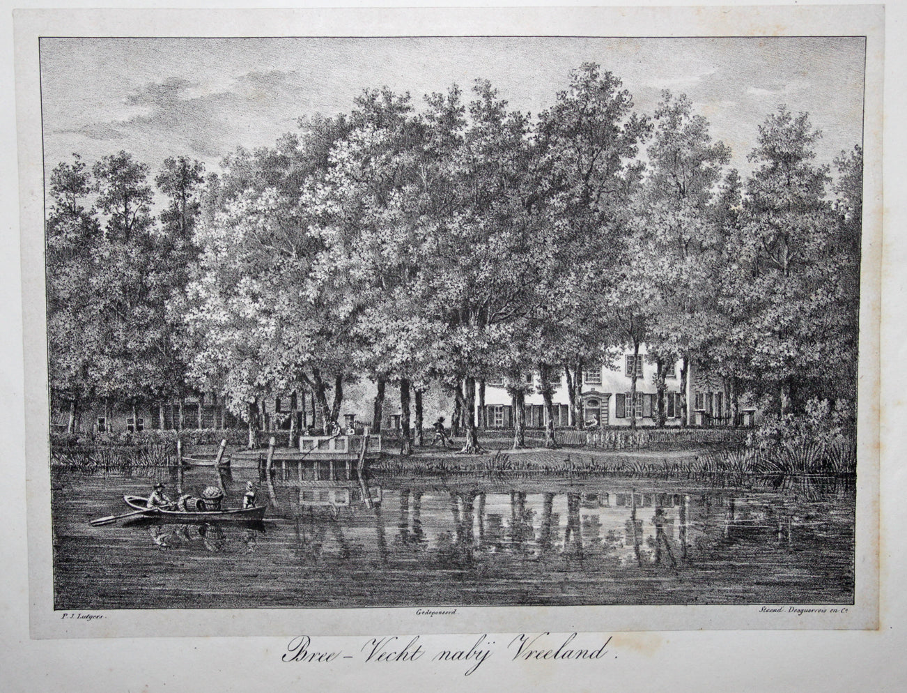 VREELAND Breevecht - Lutgers / Desguerrois & Co - 1836