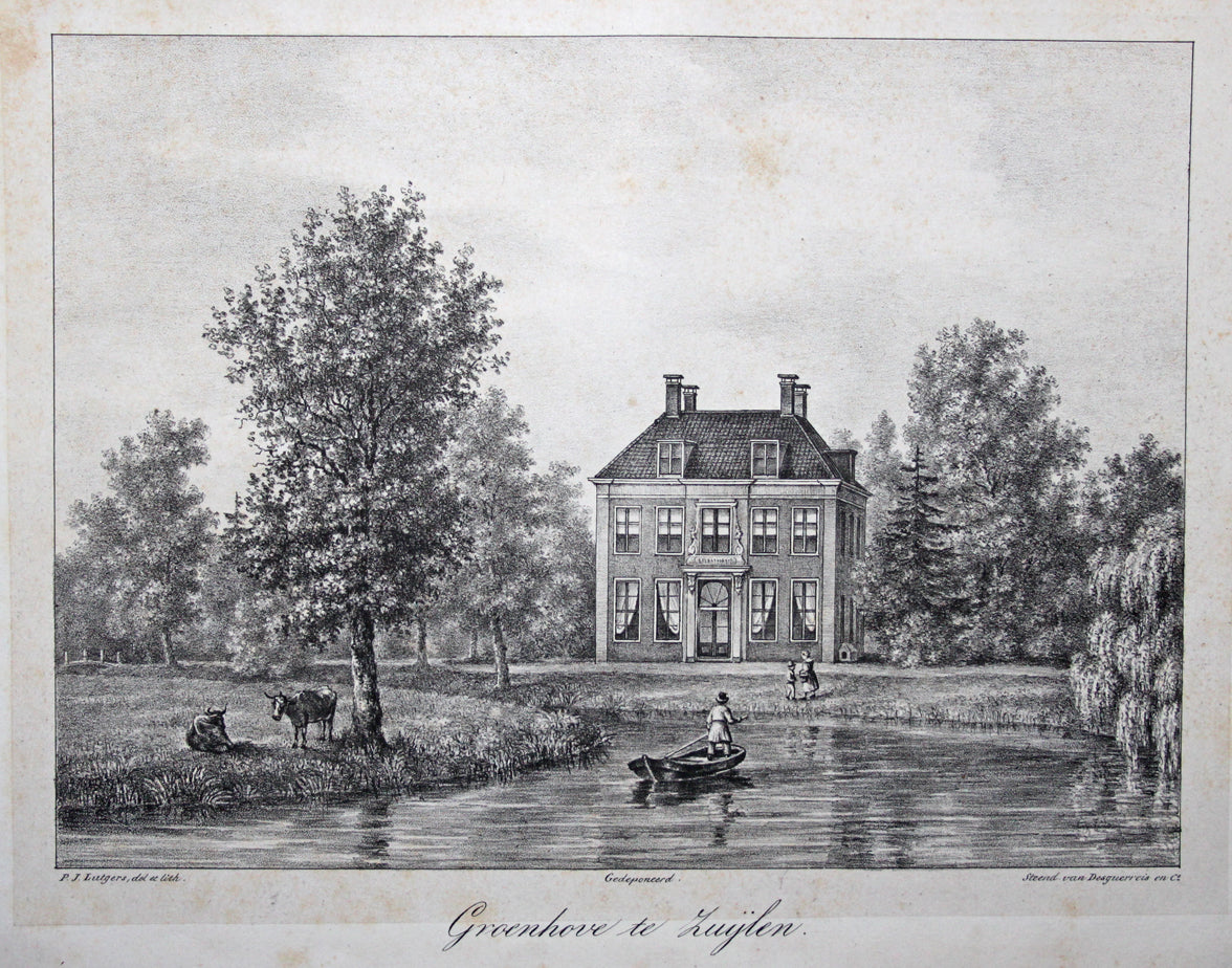 ZUILEN Groenhoven - Lutgers / Desguerrois & Co - 1836