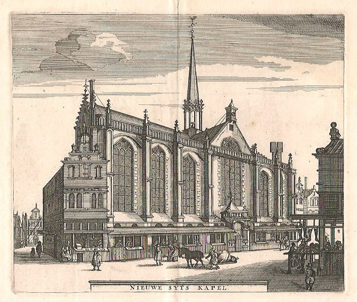 AMSTERDAM Nieuwezijds Kapel - C Brouwer / JB Elwe - 1781