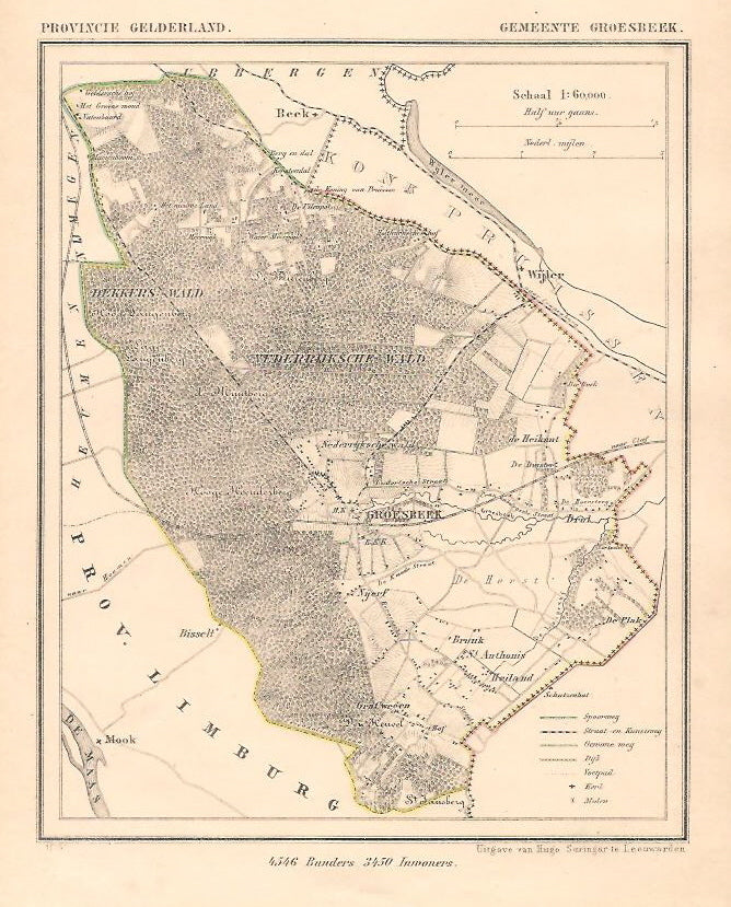 GROESBEEK - J Kuijper / H Suringar - 1867